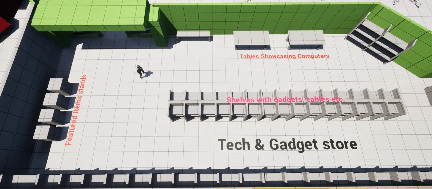 Extended Blockout Techstore