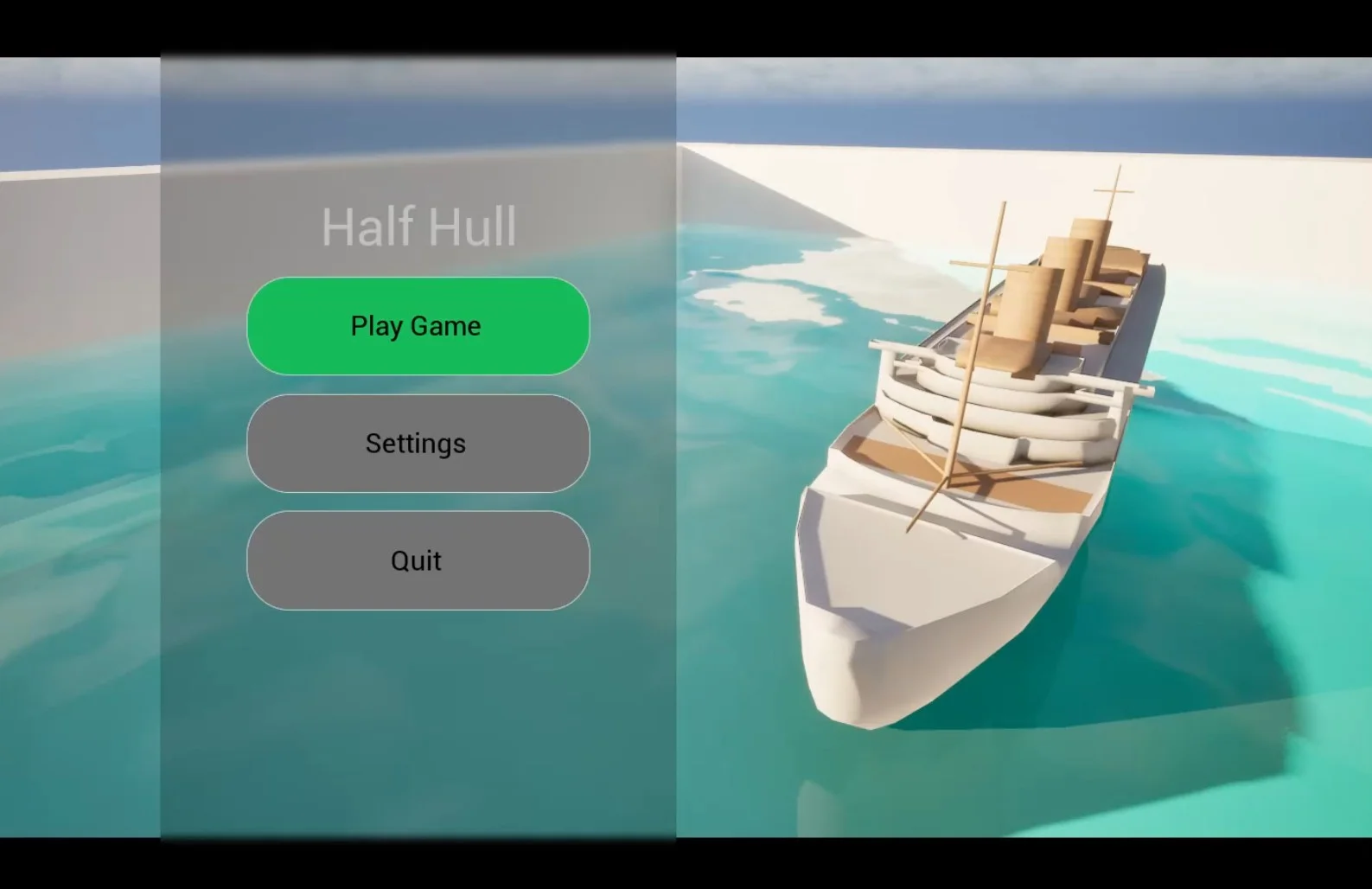 Main Menu Before