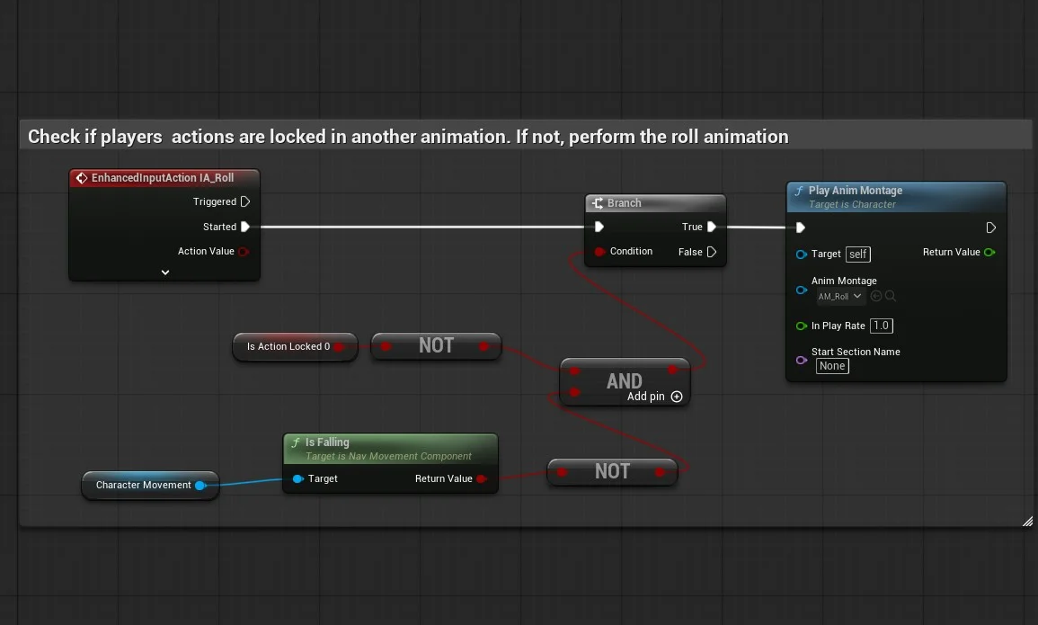 Roll Check Blueprint