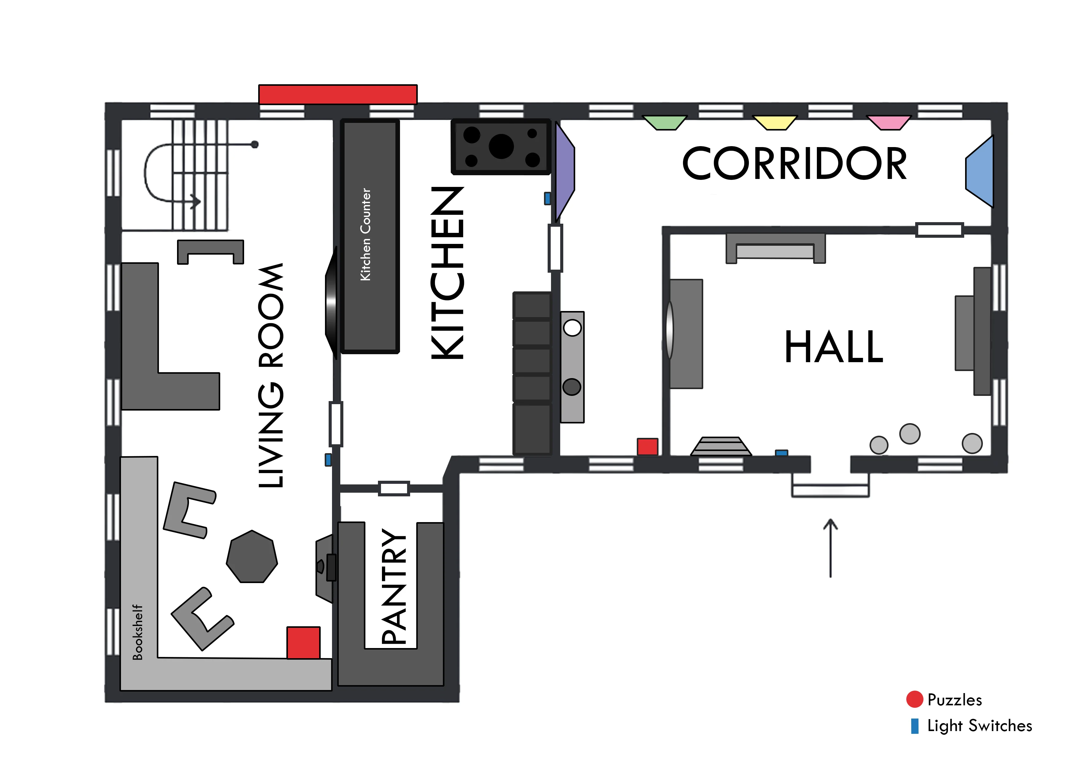 Ground Floor Furniture & Dressing
